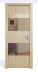 Дверь DO-508 Анегри светлый/зеркало Бронза Скидка 50 %!