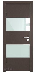 ШИ дверь DO-608 Бронза/стекло Белое