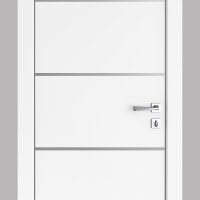 ШИ дверь DG-605 Белый бархат