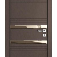 Дверь межкомнатная DO-515 Бронза/зеркало Бронза