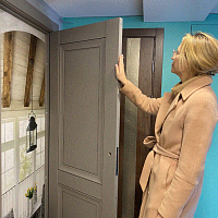 Выездной магазин дверей Line Doors