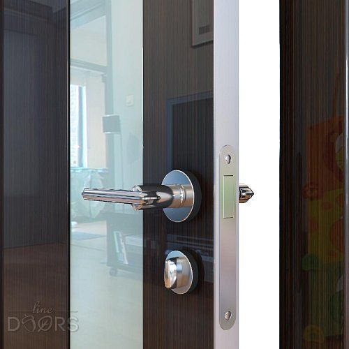 Дверь DO-504 Венге глянец/стекло Белое Скидка 50 %!