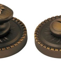 Ручка Armadillo (Армадилло) поворотная BK6.R.CL55 (BK6/CL) BB-17 коричневая бронза