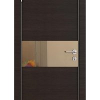 Дверь DO-501 Венге горизонт/зеркало Бронза Скидка 50 %!