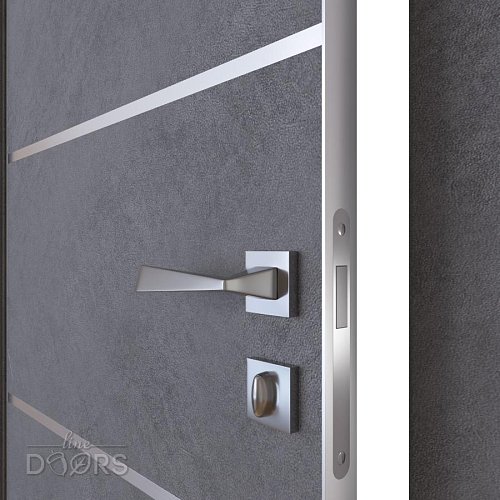 Дверь межкомнатная DG-505 Бетон темный