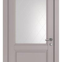 Дверь межкомнатная DO-SORENTO Серый бархат