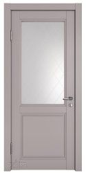 Дверь межкомнатная DO-SORENTO Серый бархат