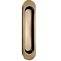 Ручка-купе овал, цвет бронза