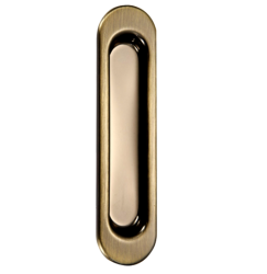 Ручка-купе овал, цвет бронза