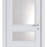 Дверь межкомнатная DO-Grand 7 Серый винил