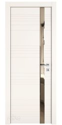 Дверь межкомнатная DO-514 Сливки/зеркало Бронза Дверь межкомнатная DO-514 Сливки/зеркало Бронза