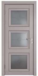 Дверь межкомнатная DO-DEKANTO 3 Серый бархат
