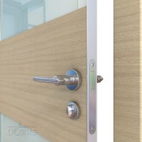 Дверь межкомнатная DO-508 Неаполь/стекло Белое