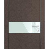 ШИ дверь DO-609 Бронза/стекло Белое