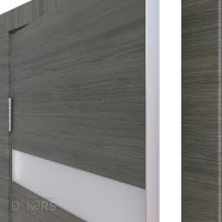 ШИ дверь DO-602 Ольха темная/Снег