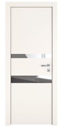 Дверь межкомнатная DO-512 Сливки/Зеркало Дверь межкомнатная DO-512 Сливки/Зеркало