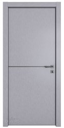 ШИ дверь DG-622 Металлик/молдинг черный ШИ дверь DG-622 Металлик/молдинг черный