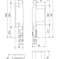 Петля скрытая HH-24 SC