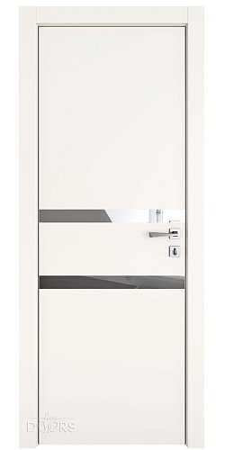 ШИ дверь DO-613 Сливки/Зеркало