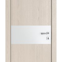 ШИ дверь DO-601 Ясень капучино/Снег