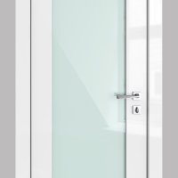 Дверь межкомнатная DO-DIANA/500 Стекло белое