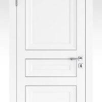 Дверь межкомнатная DG-PG3 Белый бархат