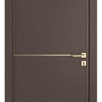 ШИ дверь DG-622 Бронза/молдинг золотой