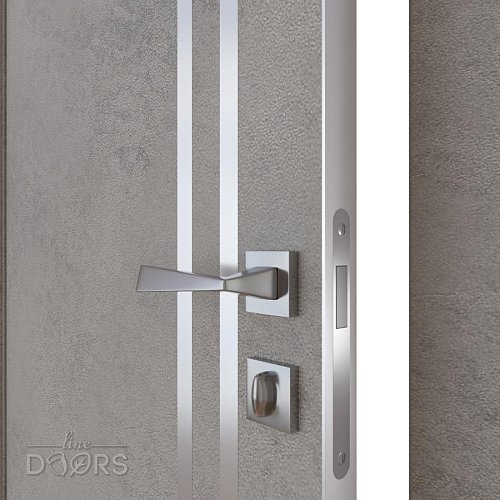 ШИ дверь DG-606 Бетон светлый