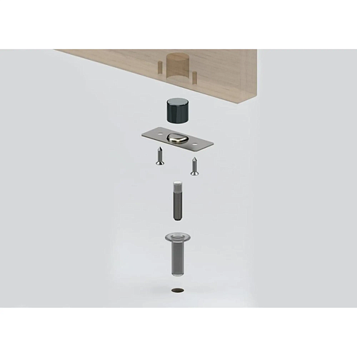 Упор магнитный автоматический скрытый FANTOM PREMIUM FNT0004