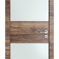 ШИ дверь DO-608 Лофт темный/Снег