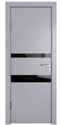 ШИ дверь DO-612 Металлик/стекло Черное ШИ дверь DO-612 Металлик/стекло Черное