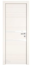 Дверь межкомнатная DO-515 Сливки/стекло Белое Дверь межкомнатная DO-515 Сливки/стекло Белое