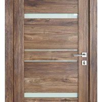 Дверь межкомнатная Ц-ДО-Т3 Лофт темный/Белое