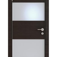 ШИ дверь DO-608 Венге горизонтальный/Снег