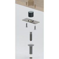 Упор магнитный автоматический скрытый FANTOM PREMIUM FNT0001