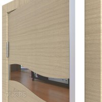 Дверь межкомнатная DO-503 Неаполь/зеркало Бронза