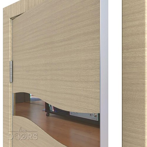 Дверь межкомнатная DO-503 Неаполь/зеркало Бронза