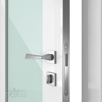 Дверь межкомнатная DO-DIANA/500 Стекло белое