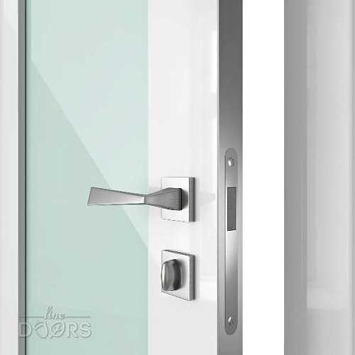 Дверь межкомнатная DO-DIANA/500 Стекло белое