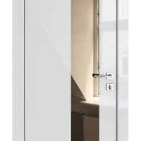 ШИ дверь DO-604 Серый глянец/зеркало Бронза