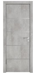 ШИ дверь DG-605 Бетон светлый