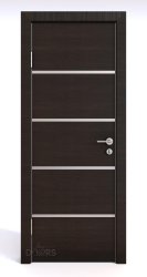 Дверь межкомнатная DG-505 Венге горизонтальный