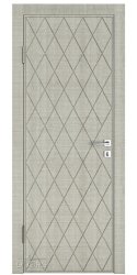 Дверь межкомнатная Рим Серый дуб