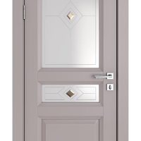 Дверь межкомнатная DO-SOFIA1 Серый бархат