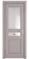 Дверь межкомнатная DO-SOFIA1 Серый бархат