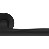 Дверная ручка RAP 26 SLIM-R BL