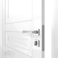 Дверь межкомнатная DG-PG3 Белый глянец