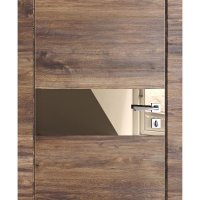 ШИ дверь DO-609 Лофт темный/зеркало Бронза