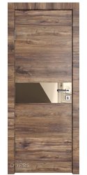 ШИ дверь DO-609 Лофт темный/зеркало Бронза
