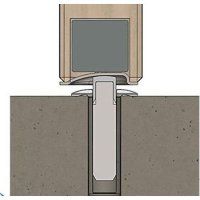 Упор магнитный автоматический скрытый FANTOM PREMIUM FNT0001